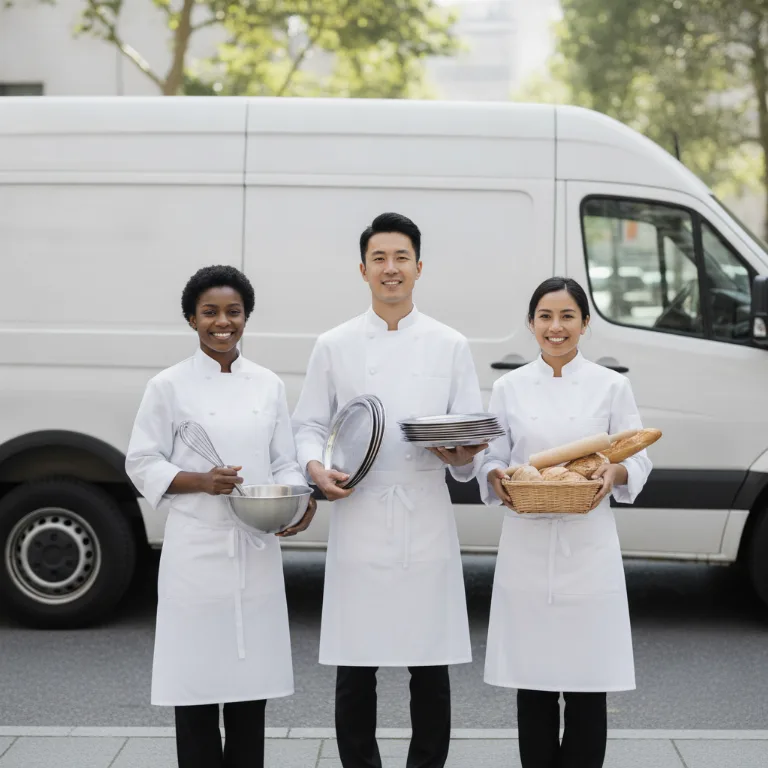 Catering team in Walsall